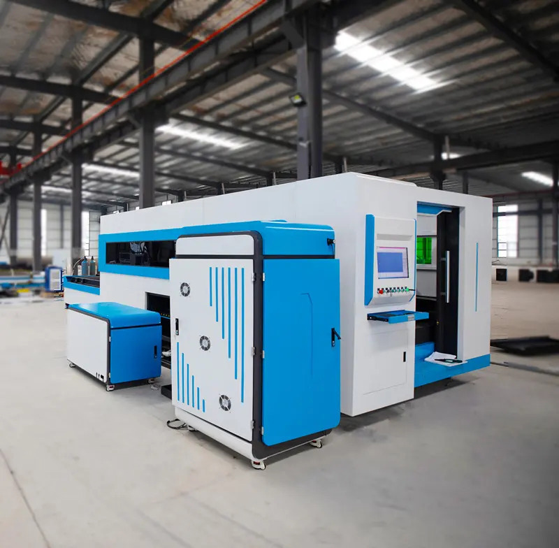 2kw fiber laser cutting machine